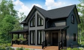 Проекты каркасных домов с террасой от 3569 рублей | Строй-Чкв