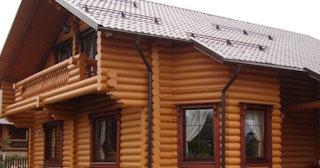 Строительство дома из оцилиндрованного бревна в чайковском - от 132535 рублей