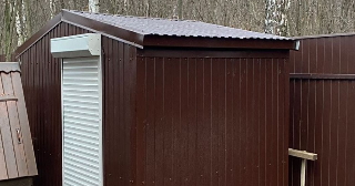 Сарай из металлопрофиля в чайковском для дачи от Строй-Чкв от 40780 рублей